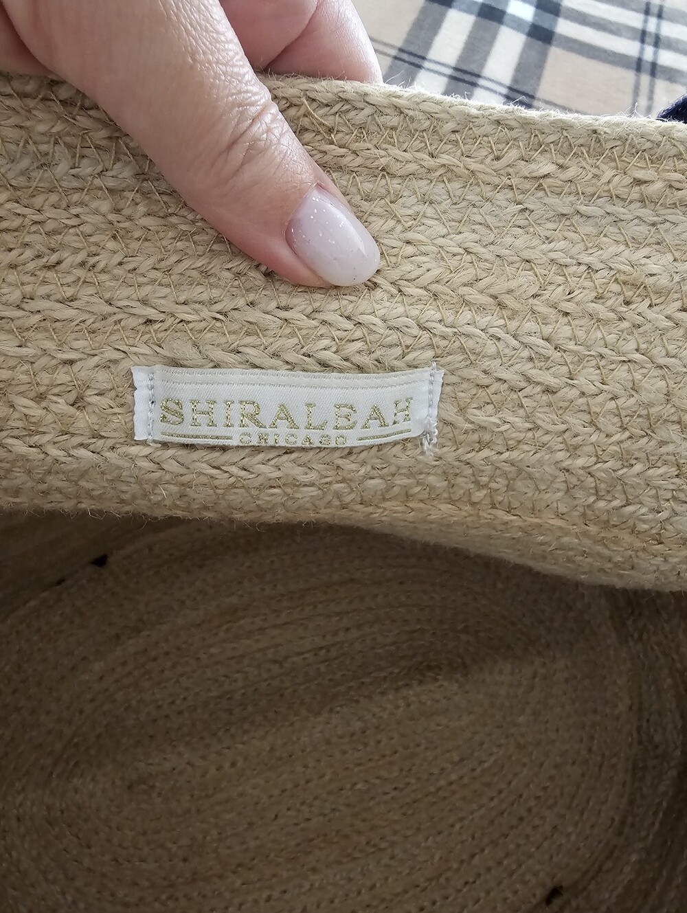 Shiraleah Natural Straw Tote - Picture 7 of 10